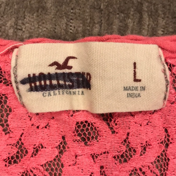 Pink Hollister tank - Picture 2 of 3